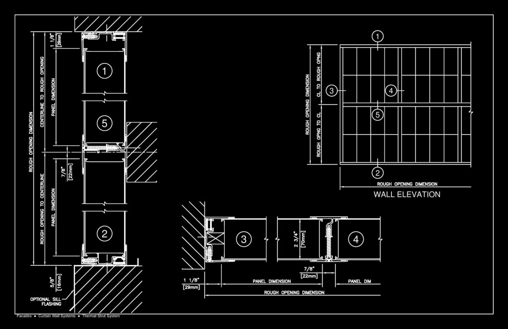 Facades - Thermal Strut System | Kalwall